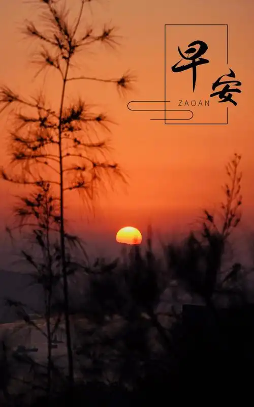 早安旭日东升唯美景色720x1280分辨率查看