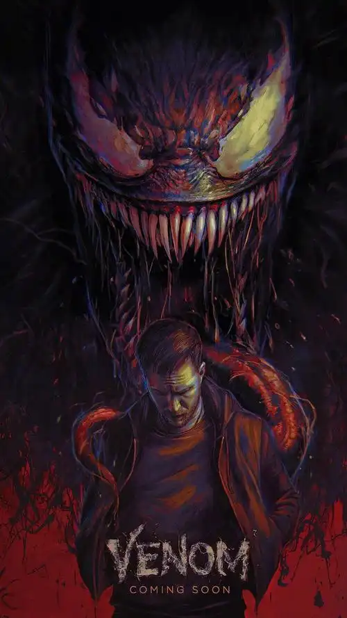 毒液致命守护者炫酷海报