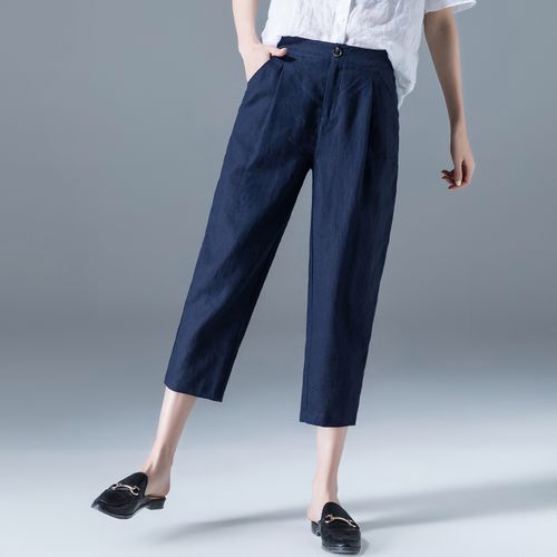 棉麻7分裤女裤子-特价促销-优惠券领取-价格|多少钱|什么牌子好-35优
