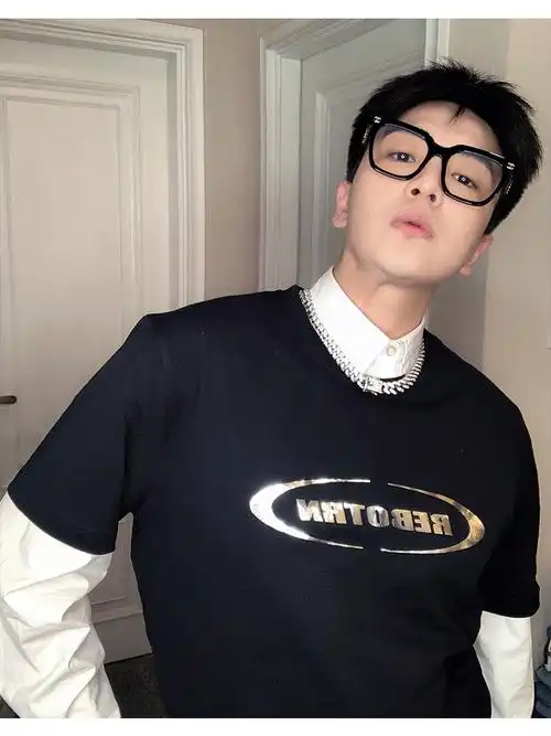 吴亦凡同款嘻哈满钻古巴链镶钻ins粗款项链网红街头锁骨欧美说唱 kami