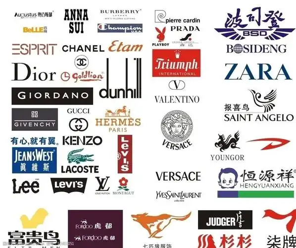 服饰鞋类标志图片