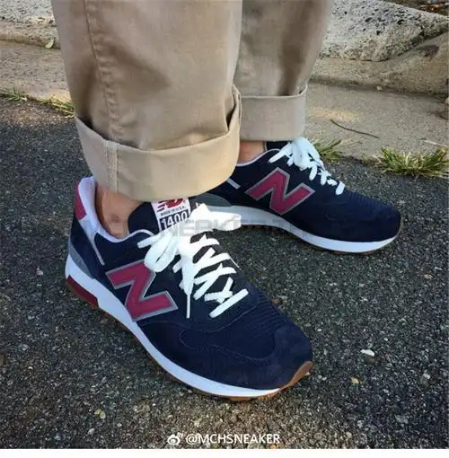 newbalancenb美产1400系列黑红男女女款复古跑步鞋