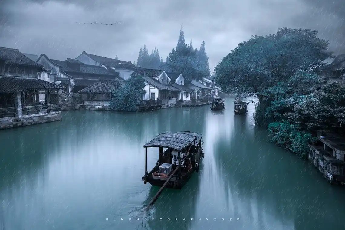 烟雨江南 - 闲云glm - 图虫