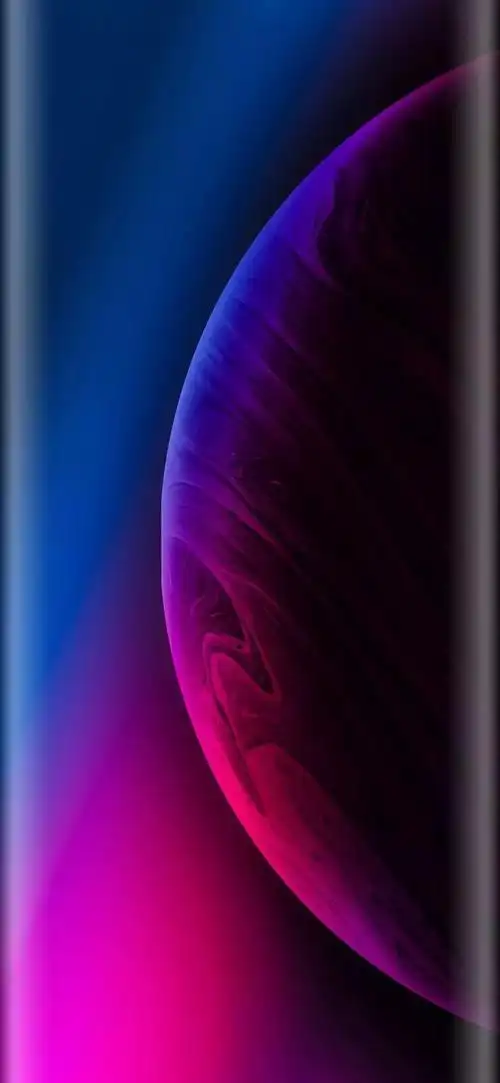 换上这张壁纸,手机秒变曲面屏__凤凰网