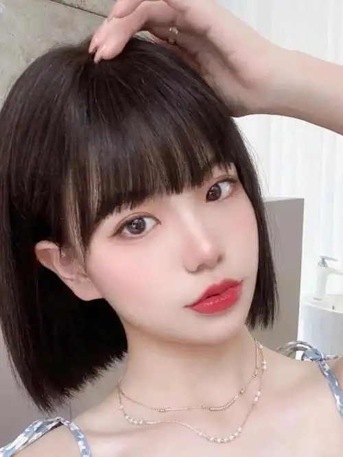 2022年春夏最火一刀切,短发推荐|||适合18到35岁的仙女短发,少女短发