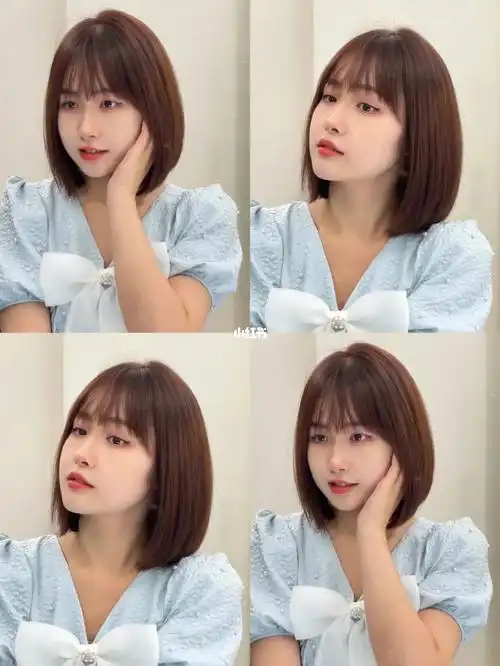 烫后发型更加有质感,柔顺自然.