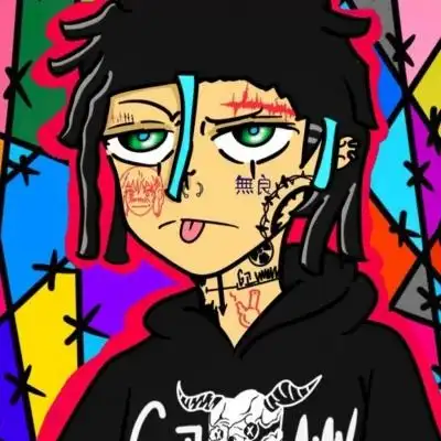 贰迟 酷拽ins风嘻哈男头_卡通动漫头像_我要个性网
