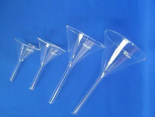 玻璃漏斗能起到什么作用实验室玻璃仪器怎么清洗