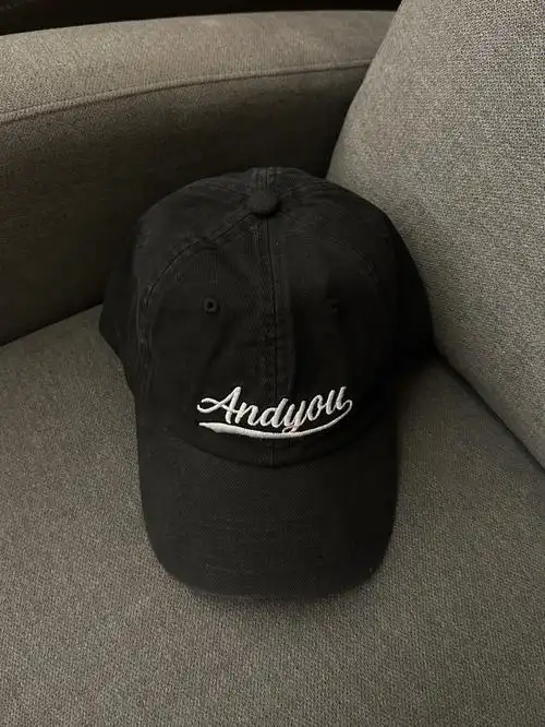 一年四季都能戴的复古黑色帽子00好美