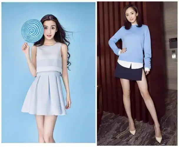 28岁的杨颖和30岁的杨幂撞衫,网友直呼:简直美的不敢看!