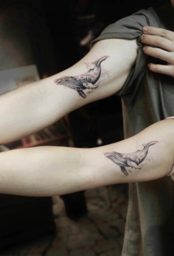 情侣纹身2021新款2021最新情侣纹身图案大全12