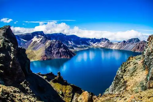 游览长白山天池的感悟