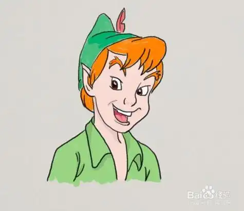 小飞侠彼得潘的简笔画彼得潘简笔画简笔画彼得潘简笔画彼得潘文化绘画