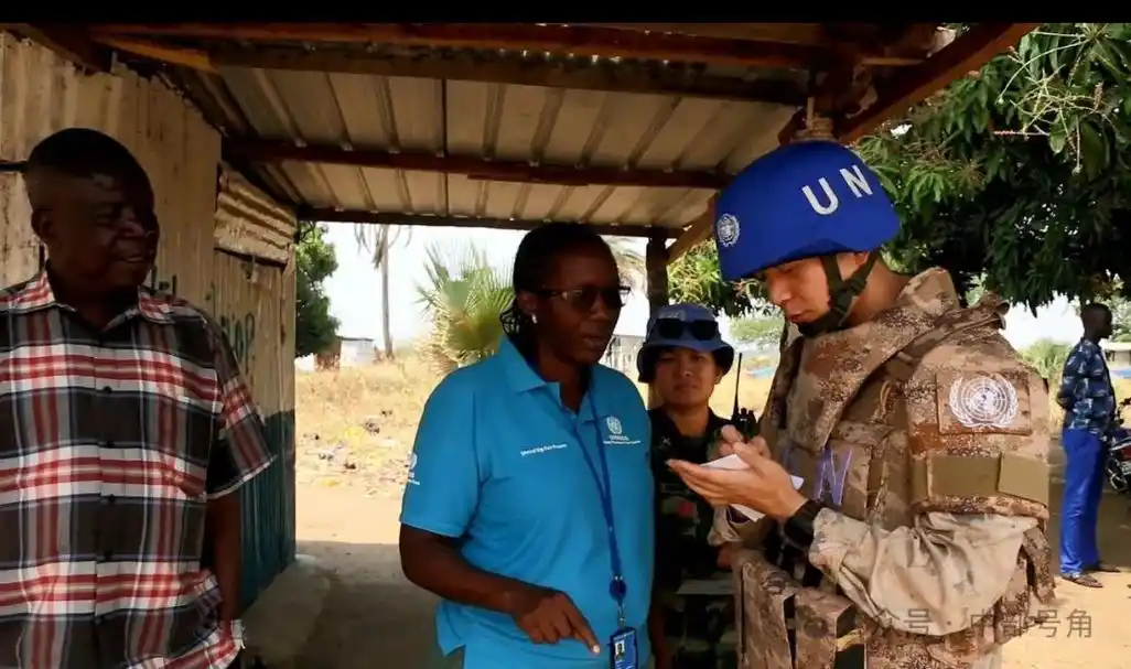 蓝盔勇士 | 中国维和步兵营圆满完成联合长巡和武装护卫任务_澎湃号