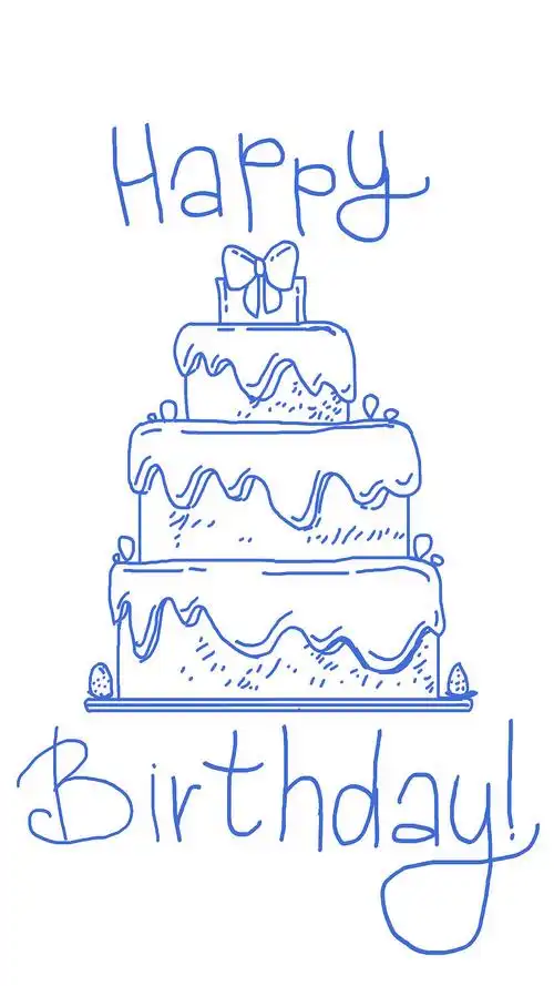 生日蛋糕|插画|创作习作|路飞来找kai - 临摹作品 - 站酷 (zcool)