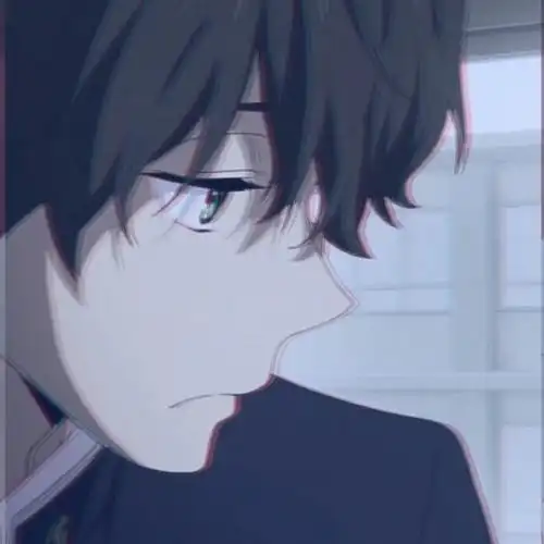 动漫男头 动漫头像 冰菓 折木奉太郎