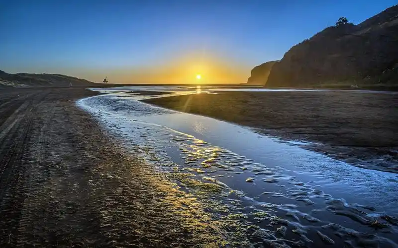 新西兰西海岸海景风景风光桌面壁纸