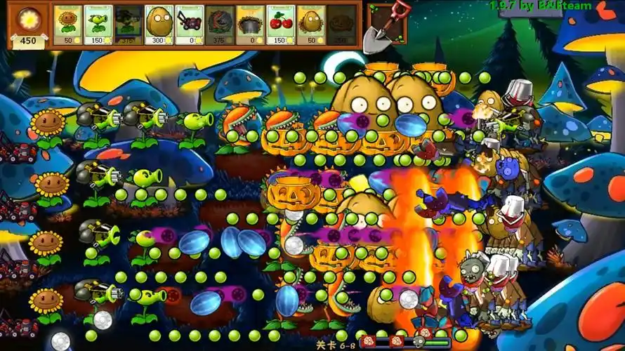 大海解说植物大战僵尸e版:巨人僵尸能够发射飞弹