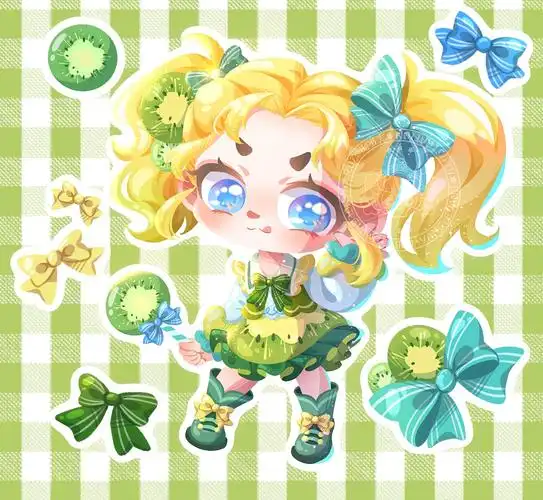 水果拟人系列插画|q版|插画|儿童插画|羊乐阳 - 原创作品 - 站酷