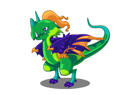 【动态图】丰羽嘴龙,触灵飞龙,火羽,上古战龙等