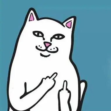 男头像竖中指图片