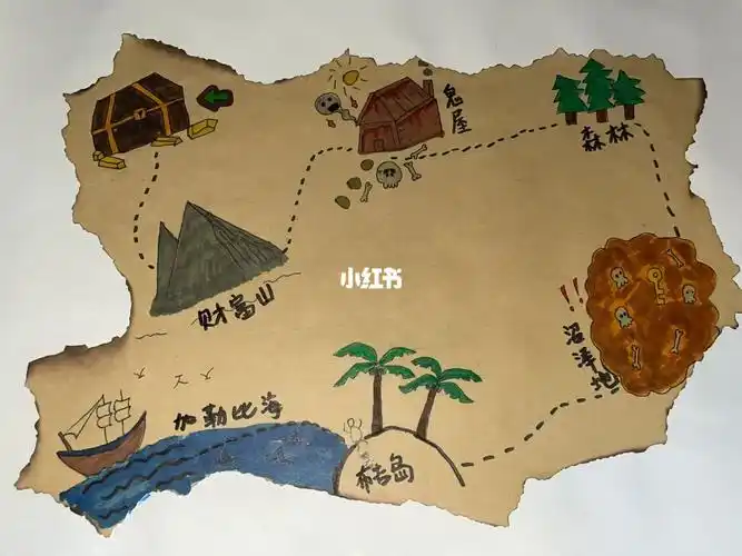 自我感觉画的不错嘻嘻#藏宝图  #艺术鉴赏