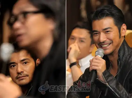 金城武甄子丹"武侠"拥抱汤唯缺席仍成话题