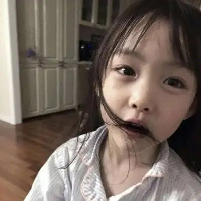 可爱萝莉萌娃头像 搞怪可爱网红小女孩头像