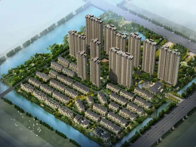 源浩网明新半岛花园楼盘样板间效果图-高清大图-沙盘图-盐城源浩网