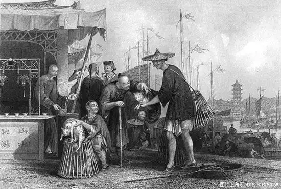 我们看的清宫戏里男子都梳着阴阳头,就是头发的前半部分剃掉,后半部分