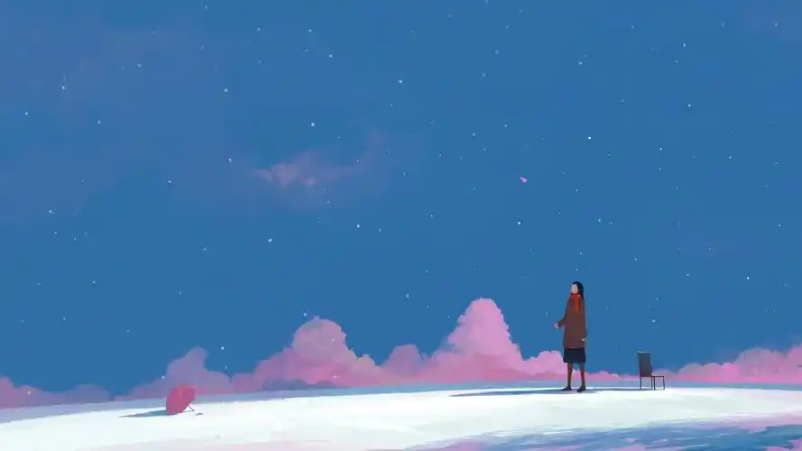 个性插画背景图