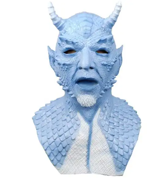 独立站万圣节游戏暗黑圣经堕落天使谎言 黄色小鬼恶魔面具头套