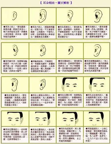 耳朵看相算命