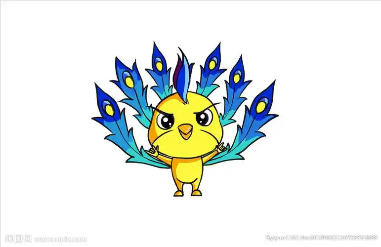 q版小凤凰正面图片