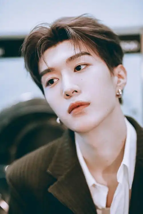 范丞丞玫瑰紫雾棕新发色