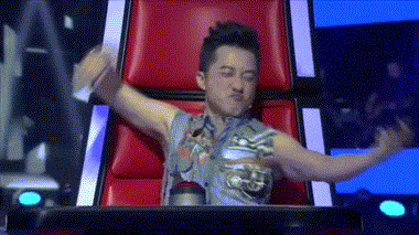 哈林gif庾澄庆gif中国好声音gif激动gif