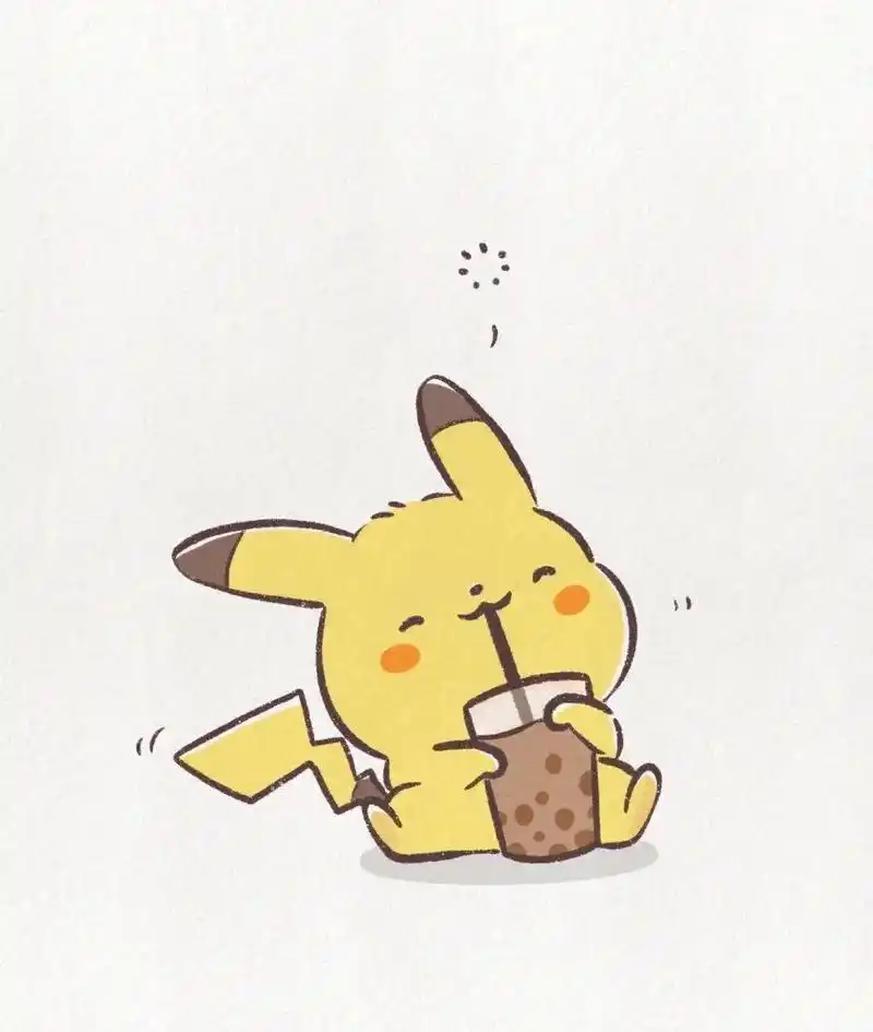 简笔画 可爱皮卡丘#可爱卡通 #画画 - 抖音