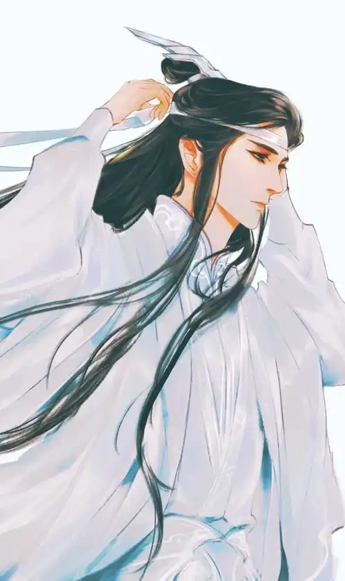 蓝曦臣古风图片_动漫帅哥图片_扣扣居