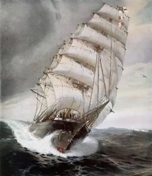 可别小看帝国主义的帆船没准打起来比装甲战舰还好使