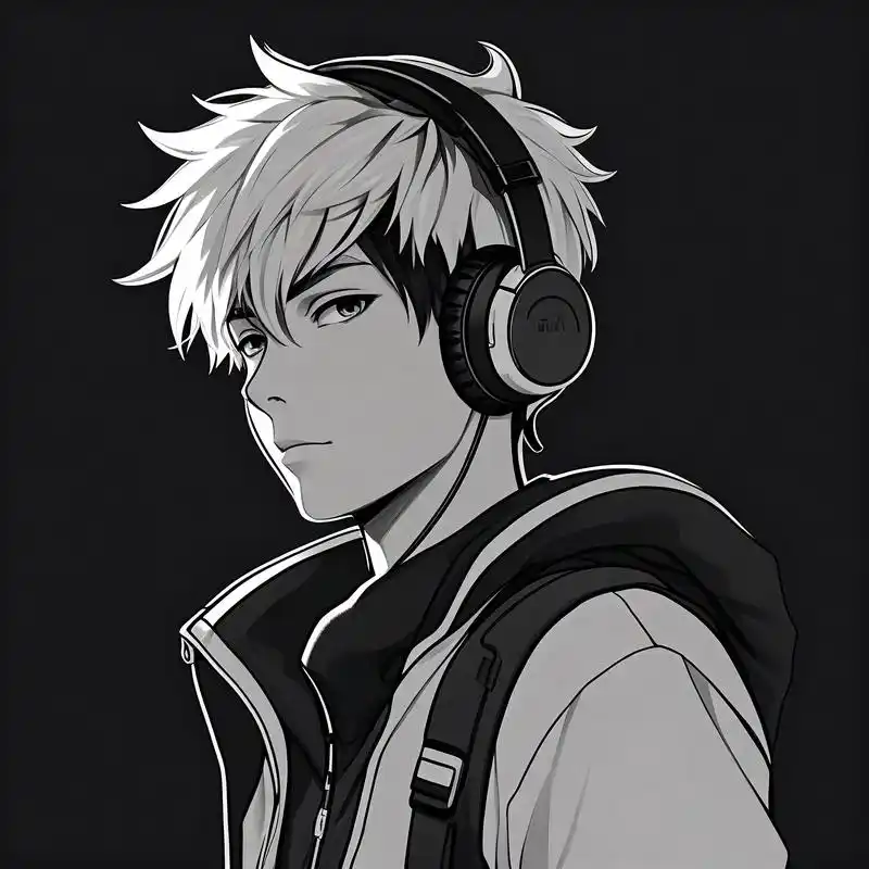 超酷的男生头像05谁不爱 咱就是说谁能拒绝这么帅气的男生头像呢?