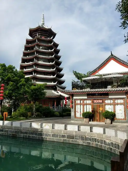 贵州～游览以壮族特色古建筑为平台,壮文化为灵魂的大型古城～【田阳