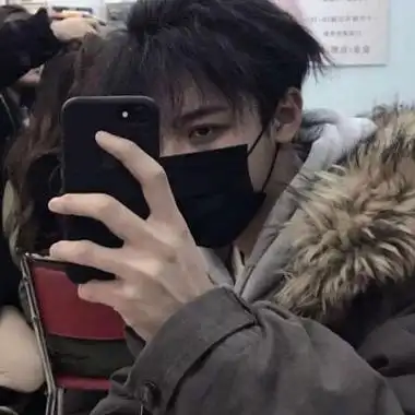 遮半边脸的男生头像 高清遮住脸的男生头像图片 - 男生头像 - 潮人