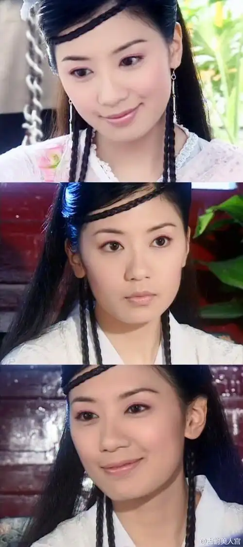 贾静雯《倚天屠龙记》【赵敏】面莹如玉,眼澄似水,笑意盈盈,灿若玫瑰.