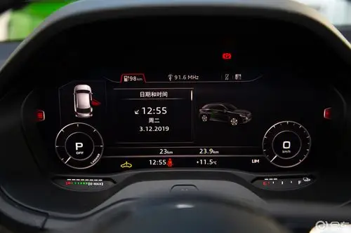 【奥迪q2l 纯电动2020款纯电智享型仪表盘汽车图片-汽车图片大全】