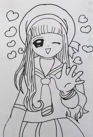 十一岁的简笔画11岁孩子简笔画教材儿童简笔画10至11岁5岁简笔画动物