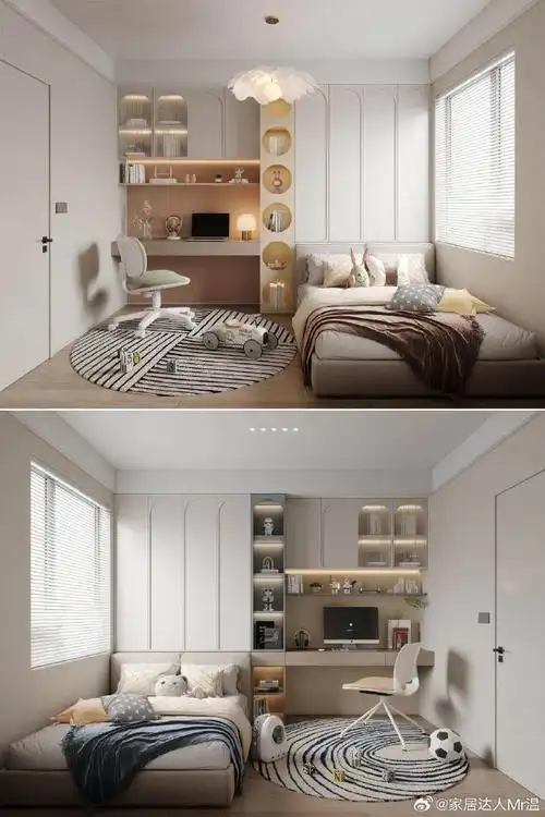 家居装修##美好家居打造法#小卧室榻榻米装修效果图,让你拥有一个