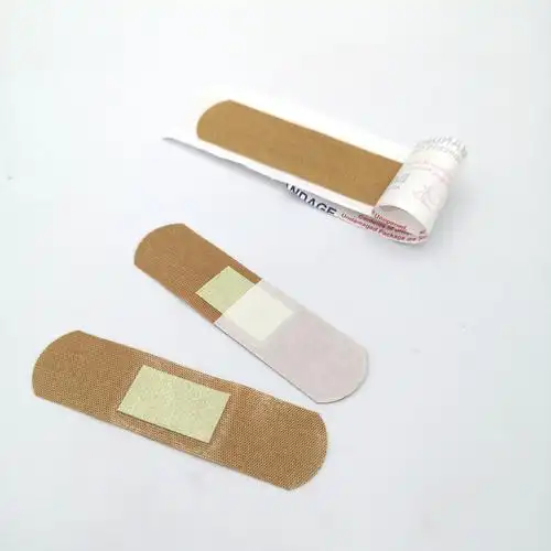 源工厂深肤色芦荟弹性布透气弹力型创可贴 脚后跟防磨创口贴