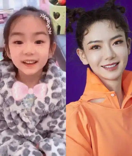 lucky的原名就叫李乐琪2002年5岁,现如今已经7岁,长大之后的李乐琪