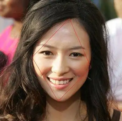 学章子怡高颧骨菱形脸如何化妆组图