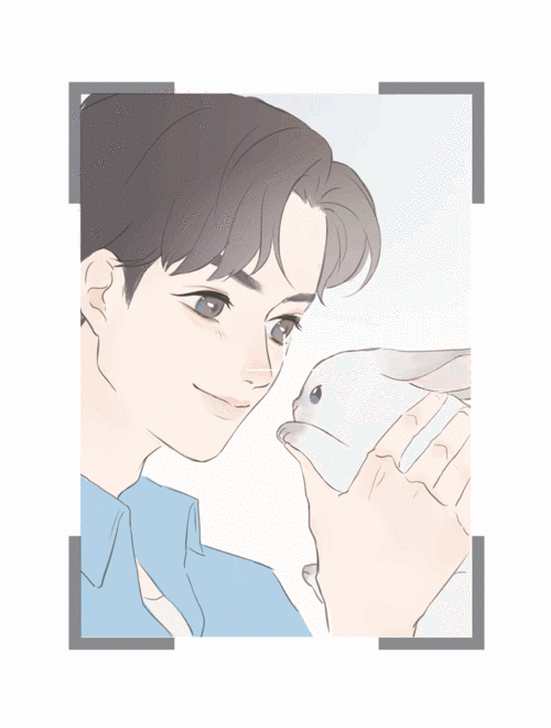 博君一肖 #肖战 "中秋撸个兔"我有悔,这么久才发现这对图(cr.枣波波)